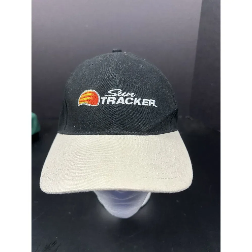 Sun Tracker Boats‎ Logo Promo Hat Cap black beige